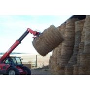 Synchrogrif 4 dents - pince à balle et enrubannage - bugnot - les griffes sont équipées de 4 dents - hauteur de la griffe : 1,50 m_1