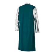 Manteau aluminisé doublé avec dos en coton ignifugé - Protection chaleur et projections métalliques - PCMAD20-M - COVAL_1