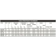 Pea 240-remorque porte engin agricole -gourdon-10 anneaux escamotables latéraux intégrés dans plancher_1