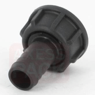 Raccord annelé - Droit - avec écrou - F 1