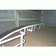 Transporteur à bande - manutention de colis et pièces - charges faibles, moyennes et lourdes_1