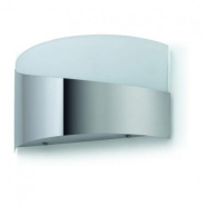 Applique Vollmond E27 60W chromé - acier avec diffuseur en cristal opalisé - IP20 - 42W max_1