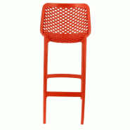 Chaise haute de restaurant exterieure Air - ROUGE_1