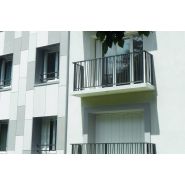 Feria - garde-corps - horizal - en aluminium - avec barreaudage axé_1