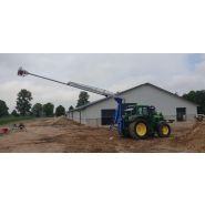 Mixeur à lisier - Mélangeur pour réservoirs jusqu'à 6m de hauteur - Galvanisé à chaud - Hélice 580mm - Longueur 11,3m_1