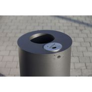 530.001 - 530.020 - Poubelle publique - ABES - 50 L - technologie 3p - acier galvanisé_1