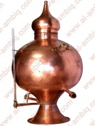 Alambic charentais - modèle à trois chaudières pour distillation continue et production de Cognac_1