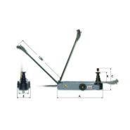 Crh-30z - Crics hydropneumatiques Sam Outillage - Capacité 15 à 30T pour poids lourds, agricole et transport en commun_1