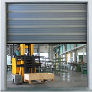 Porte sectionnelle anti-effraction motorisée - Protection CR3 - SECTIOLITE ST40S en fibre de verre translucide_1