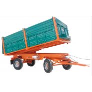Remorques agricoles à double essieu Abollo - capacité de 5 t à 10 t - maniabilité élevée et basculement personnalisable_1