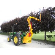 Taille-haie hydraulique th 550r - kirogn - hauteur de coupe horizontale maxi 5.50 m, verticale maxi 8.40 m_1