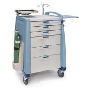 Chariot de soins d'urgence avec design léger et maniable