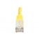 Cordon RJ45 catégorie 6 S/FTP jaune - 0,5 m - blindé cuivre - normes ANSI/TIA 568 & ISO 11801_1