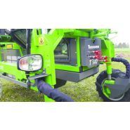 Châssis robuste et suspension hydraulique du T140 EVO