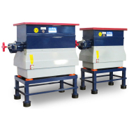 Tribofinition de polissage mécano-chimique et trovalisation - TV 40-SL - Capacité 53L - Construction durable_1