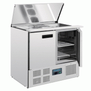 Comptoir à salade réfrigéré 240L GN 1/1 Polar Série G G606 Polar_1