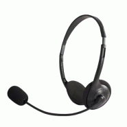 MCL CSQ-M/NZ Casque Avec fil Arceau Appels/Musique Noir_1
