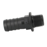 Raccord annelé - Droit - M 1/2