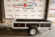 Remorque bagagère non freinée - 2,58 X 1,50 M - VDM HOLZ 258_1