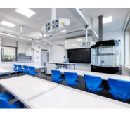 Sorbonne de laboratoire transparente avec Protection contre les fuites de contaminants - AEROES_1