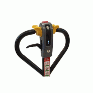 Transpalette semi-électrique PPT20H - 2000 kg, 1150 mm x 550 mm, batterie Li-Ion 48V, pour entrepôts spacieux_1