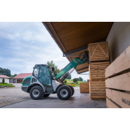 Chargeuse télescopique  avec une qualité, un confort optimal pour  le chargement sans difficulté de tous les véhicules- Kramer KL30.8T_1