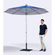 Parasol aluminium Rond de 2,7x2,7m - POPSUN RD 270_1