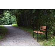 Banc public Taberg réf 8037061 - Hags - Montage en 1 heure - Dimensions 1860x500x800 mm - Poids 49 kg_1