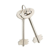 Coffre-fort de sécurité Sedan - 2 pênes - Serrure à double panneton - 37x27.5x27.5 cm - Gris - Thirard_1