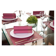 Set de table papier bordeaux Pérsico 31x43cm - par 2000_1