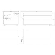 Thermosoudeuse à défilement continu Minirò H-net Evo - CDO Médical - ISO 11607.2 - Hauteur de soudure : 15 mm multi-lignes - Port USB et logiciel Securscan_1