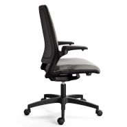 Maxo - Fauteuil de bureau ergonomique Sitis - Roulettes design noires, accoudoirs 3D, ajustable en hauteur et inclinaison_1