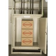 Petits monte-charges Liftech - capacité 200 à 500 kg - actionnement hydraulique ou électrique_1