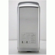 Sèche-mains Vitech - Double jet d'air HD gris métal, séchage rapide et économique_1