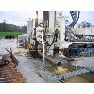 Sondeuse autonome hydraulique sur chenilles caoutchouc - Moteur Perkins, Châssis 2,45m, Force de traction 38 000 kg, Diesel 300 cv_1