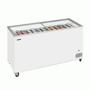 Congélateur coffre avec couvercles coulissants vitrés plats - 430 L | Tefcold - IC501SC_1