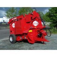 Dp 2500t - désileuse pailleuse - atelier 3t - portée 2.90 m3 - capacité 1 round Ø1.50 - goulotte latérale ou tournante_1