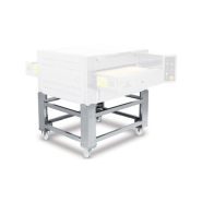 Four à pizzas convoyeur ITALFORNI - TCB - 630 mm - Isolation performante et température jusqu'à 450°C_1