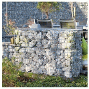 Gabion décor cube 120 x 60 cm - gab1206060 - cage en fil zinc aluminium, volume 0.22 m3_1