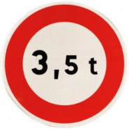 Panneau prescription temporaire BK13 - personnalisation du tonnage - WP Signalisation_1