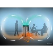 Tac V+ - Purificateur d'air anti-COVID - Trotec - Réduction efficace des aérosols et virus grâce au filtre H14_1