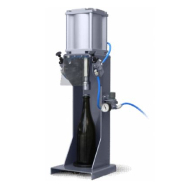 Capsuleuse de table semi-automatique en acier inox  - Capsule à vis 28 x 15mm, 30 x 60mm_1