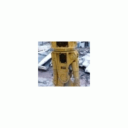 Cisaille à ferraille - outil à changement de mâchoires pour pelles 8/14 t - coupe IPN 100 mm - 1000 kg_1