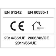 Enrouleur électrique à rappel automatique à ressort - 17 mètres - IP42 - Câble H07RN-F 3G2,5 mm² - Garantie 3 ans - P412_1