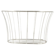 Panier finger food Toscane en inox 21x12,7x12,7cm - par 12_1