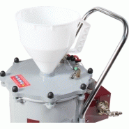 Sableuse professionnelle de précision - Réservoir 30 litres sur roues - Tuyau 5 m et pistolet buse Ø 2,5 mm_1