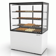 Vitrine réfrigérée INTEGRA humidité contrôlée sur base - 1000 mm - 4 niveaux - H1400 mm - IN100/80-140H | Sayl Barcelona -_1