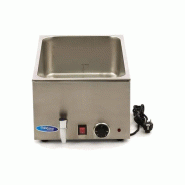 Bain-marie électrique professionnel - 1 x GN 1/1 - avec robinet de vidange | Maxima_1