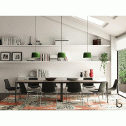 Chaise de réunion pieds métal CLUE - Offisit - Gris anthracite_1