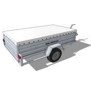 Lac 650 - Bâche, filet et capot pour remorque - E Davray - Étanche, ignifuge, 680gr/m²_1